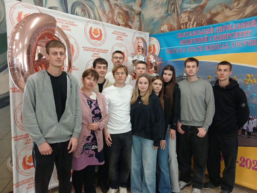 Здобувачі вищої освіти кафедри пропедевтики хірургічної стоматології долучилися до масштабного ювілейного заходу  у Полтавському державному медичному університеті
