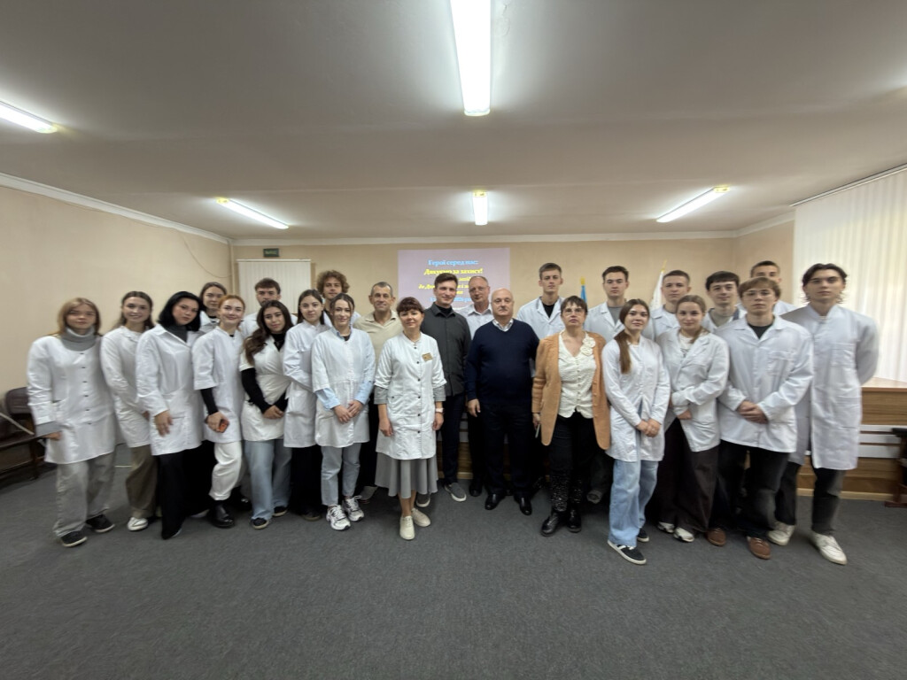 Урочиста зустріч  до Дня захисників і захисниць України  з випускником університету та учасником бойових дій
